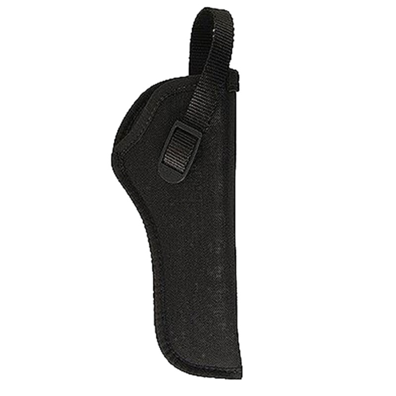 Uncle Mikes 81031 Sidekick Hip Holster OWB Size 03 Black Cordura Belt Loop Fits MedLarge DA Revolver Fits 56.50 Barrel Right Han