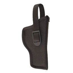 Uncle Mikes 81011 Sidekick Hip Holster OWB Size 01 Black Cordura Belt Loop Fits Medium Autos Fits 34 Barrel Right Hand