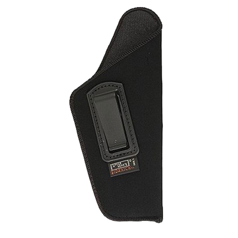 Uncle Mikes 89051 Inside The Pants Holster IWB Size 05 Black Suede Like Belt Clip Fits Large SemiAuto Fits 4.505 Barrel Right Ha