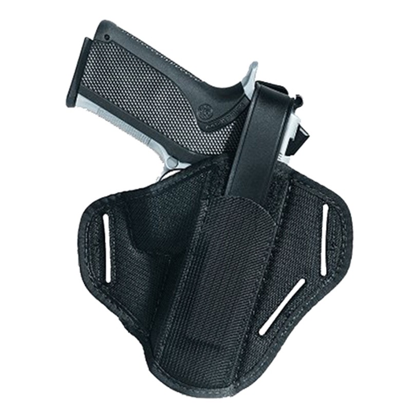 Uncle Mikes 86000 Super  OWB Size 0 Black Kodra Nylon Belt Slide Fits SmMed DA Revolver Fits 23 Barrel Ambidextrous