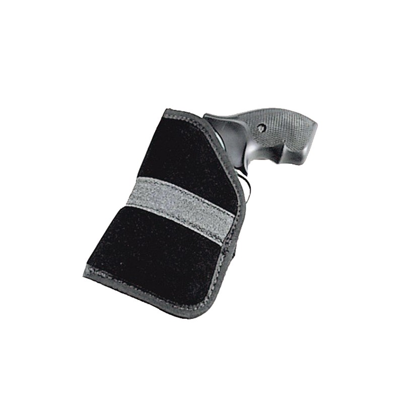 Uncle Mikes 87443 Inside The Pocket Holster IWB Size 03 Black Suede Like Pocket Fits Springfield XD Fits Sm Frame 5rd Revolver F