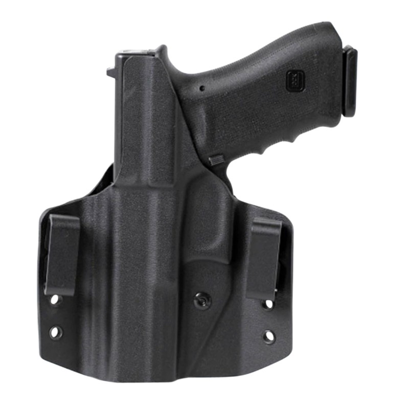 Uncle Mikes 54CCW84BGR CCW Holster OWB Black Boltaron Belt Slide Fits SCCY Fits 9 Barrel Right Hand