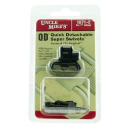 Uncle Mikes 10712 Magnum Band Swivel Set Quick Detach 115 U22 1 Fits .420.470 Diameter Mag Tubes wo Dismantling Gun