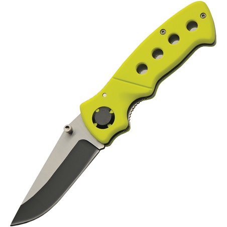 Hollow Linerlock Neon