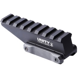 Unity Tactical LLC FSTRAB Fast  Absolute Riser  Black Anodized