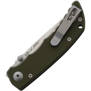 Talos Linerlock Green G10