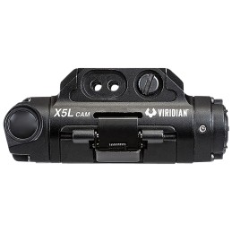 Viridian 9900019 X5Lcam gen 3 with Light Green Laser and HD Camera X Series Black 500 Lumens White LEDGreen Laser1920x1080 HD Ca