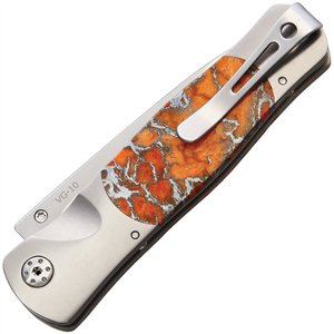 Tesoro Button Lock Ornge Coral