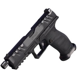 Walther Arms 2842521 PDP Pro SD 9mm Luger 181 5.10 Threaded Barrel Black Optic CutSerrated Slide Polymer Frame with Pic. Rail Pe