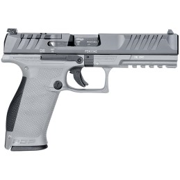 Walther Arms 2858401 PDP Optic Ready 9mm Luger 5 181 Black Steel Slide Performance Duty Textured  Polymer Grip Full Size