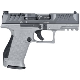 Walther Arms 2858436 PDP Compact Optic Ready 9mm Luger 4 151 Black Steel Slide Performance Duty Textured  Polymer Grip