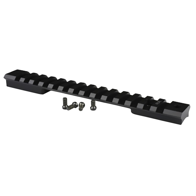 Warne 7665M Savage Mountain Tech Tactical Rail Black Anodized Long Action 0 MOA