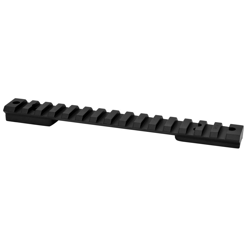 Warne V45120MOA HowaVanguard Vapor Picatinny Rail Black Anodized Long Action 20 MOA