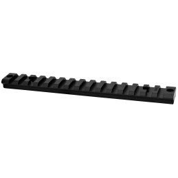 Warne V49820MOA Savage Axis Vapor Picatinny Rail Black Anodized 20 MOA