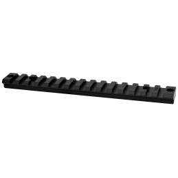 Warne V498M Savage Axis Vapor Picatinny Rail Black Anodized 0 MOA