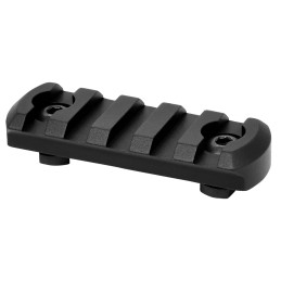 Warne 6202M MLOK 5 Slot Rail  Black Anodized