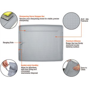Sharpen-No-Mess Silicone Tray