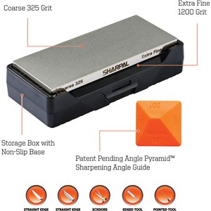 Dual-Grit Diamond Whetstone