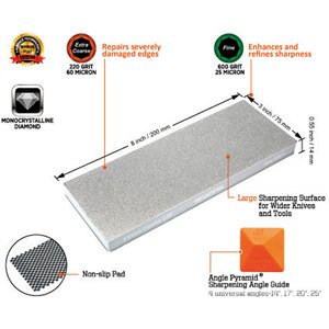 Dual-Grit Diamond Stone