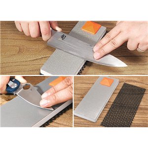 Dual-Grit Diamond Stone