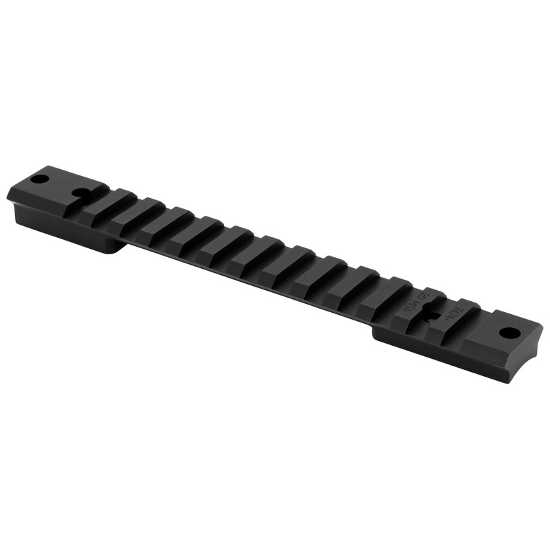 Warne 7674M Remington 700 Mountain Tech Tactical Rail Black Anodized  0 MOA