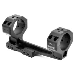 Warne 7825M Precision Cantilever Mount Scope MountRing Combo Black Anodized 34mm  0 MOA