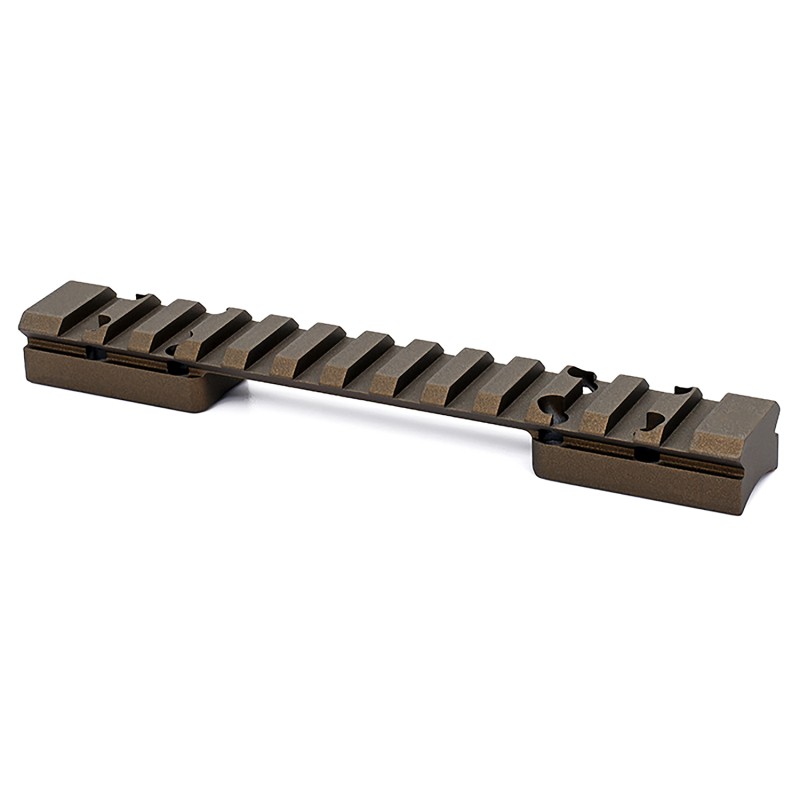 Warne 7641BB20MOA Browning XBolt Mountain Tech Tactical Rail Burnt Bronze Cerakote 20 MOA