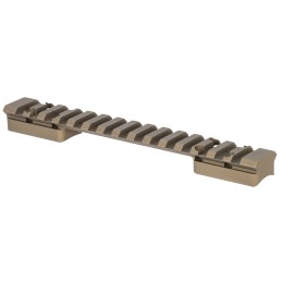 Warne 7642BB Browning XBolt Mountain Tech Tactical Rail Burnt Bronze Cerakote 0 MOA