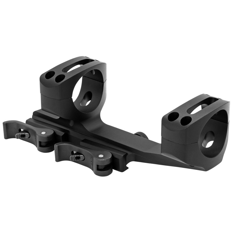 Warne QDXSKEL30TW QD XSKEL Scope MountRing Combo Black Anodized 30mm