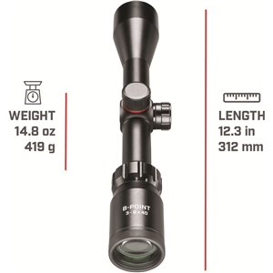 8 Point 3-9x40mm Scope