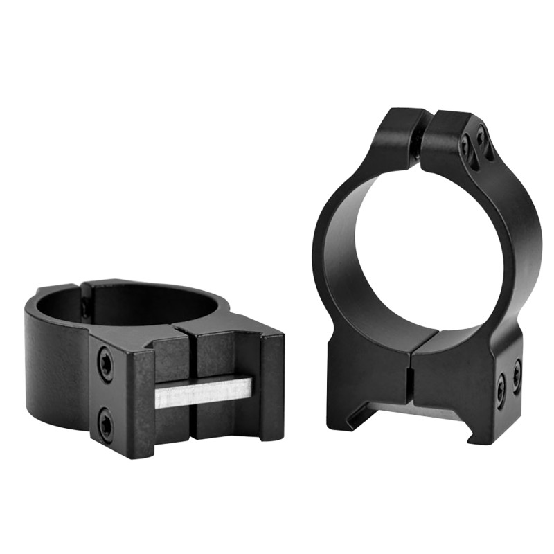 Warne 214M Vertical Rings Maxima Matte Black 30mm Medium 0 MOA