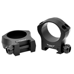 Warne 7214M Scope Rings Mountain Tech Matte Black 30mm Medium 0 MOA