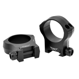 Warne 7222M Scope Rings Mountain Tech Matte Black 34mm High 0 MOA