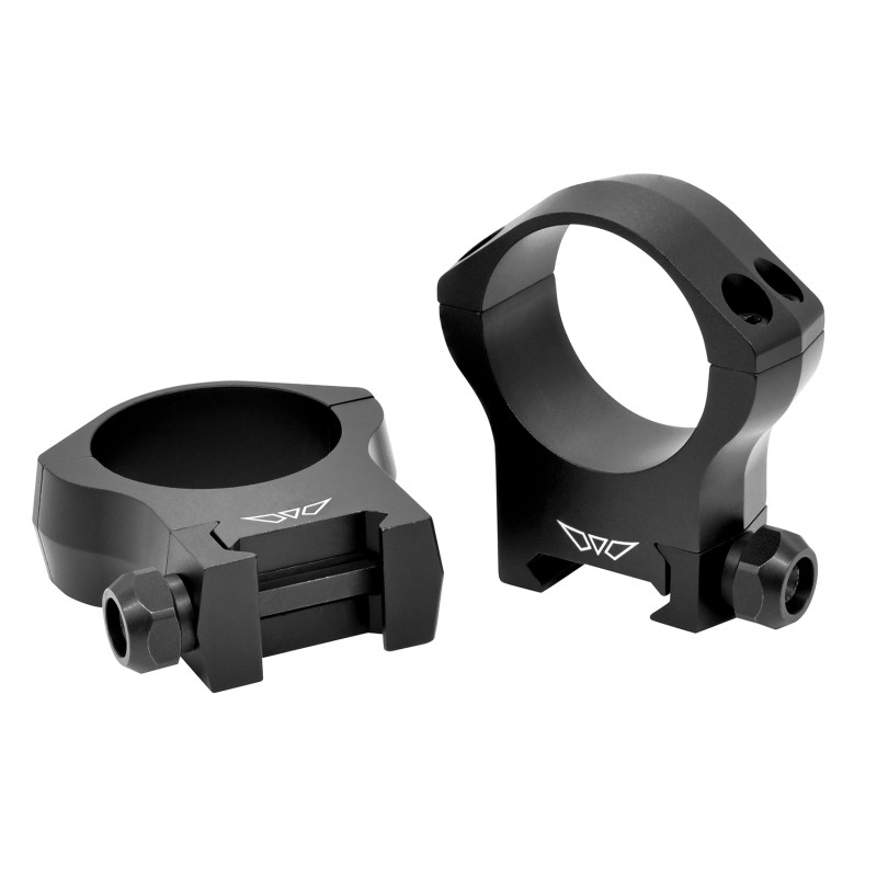 Warne 7222M Scope Rings Mountain Tech Matte Black 34mm High 0 MOA