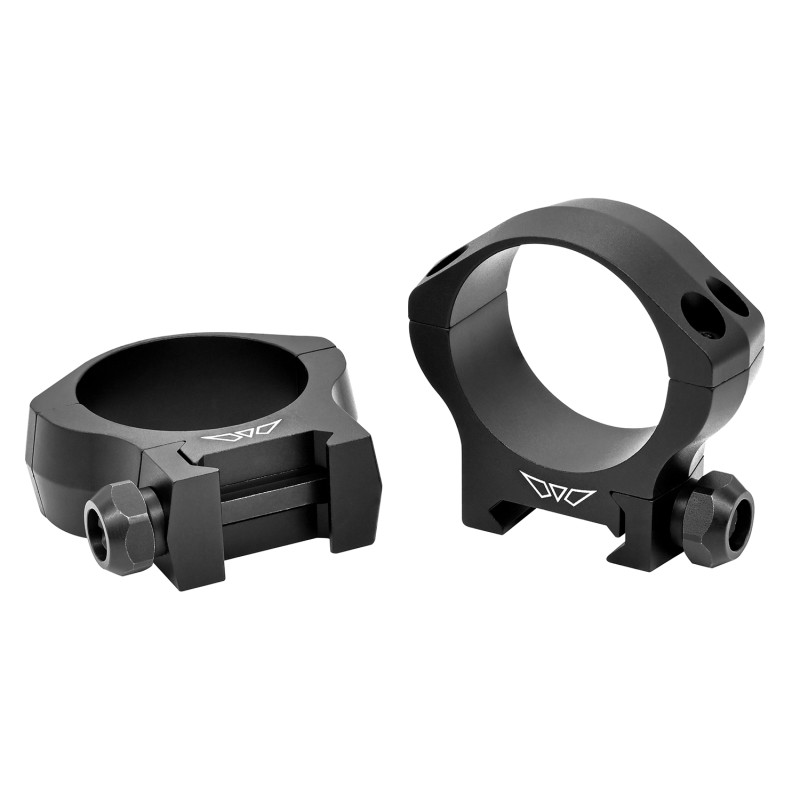 Warne 7240M Scope Rings Mountain Tech Matte Black 35mm Low 0 MOA