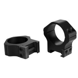 Warne 514M Horizontal Rings Maxima Matte Black 30mm Medium 0 MOA