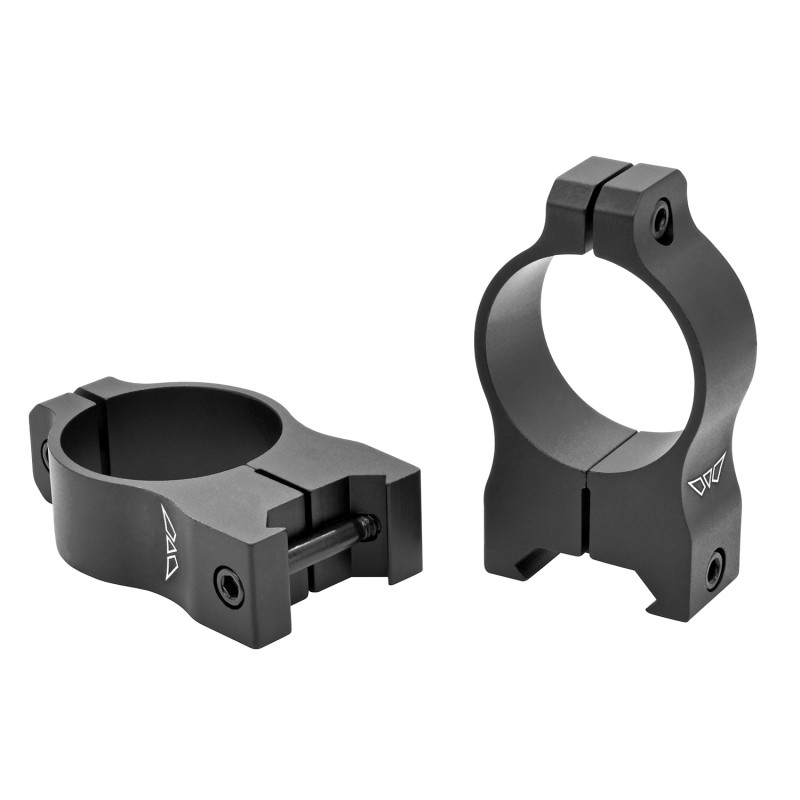 Warne V415M Scope Rings Vapor Matte Black 30mm High 0 MOA