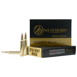 Weatherby B378270TSX Select Plus  378 Wthby Mag 270 gr Barnes TSX Lead Free 20 Per Box 10 Case