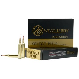 Weatherby H257110ELDX Select Plus  257 Wthby Mag 110 gr Hornady ELDX 20 Per Box 10 Case