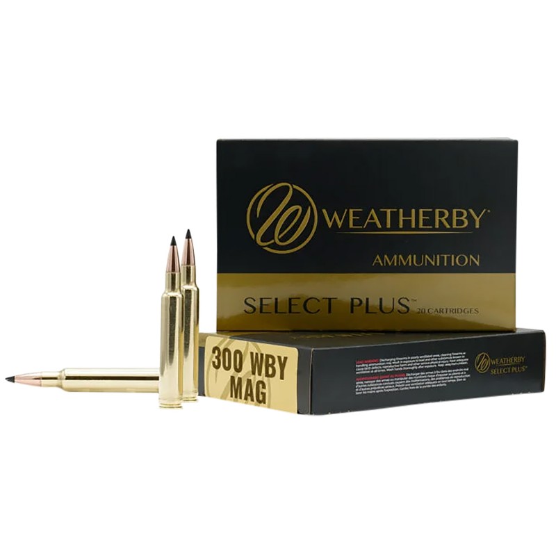 Weatherby H300180IL Select  300 Wthby Mag 180 gr Hornady Interlock 20 Per Box 10 Case