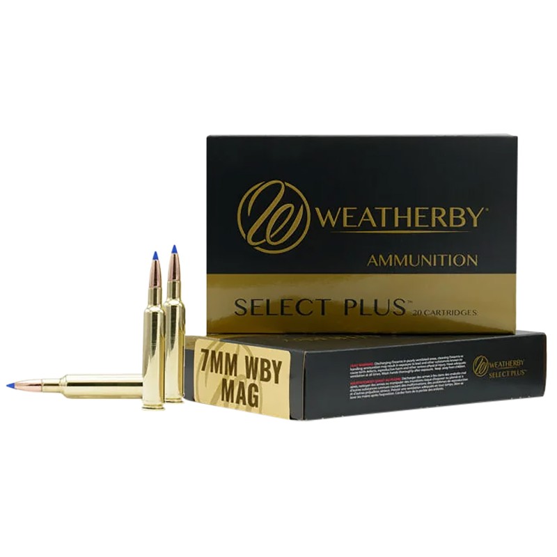 Weatherby H7MM154IL Select  7mm Wthby Mag 154 gr Hornady Interlock 20 Per Box 10 Case