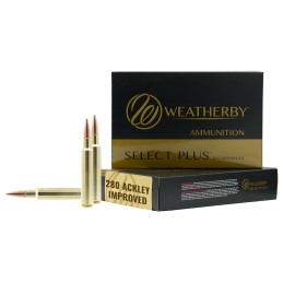 Weatherby M280A139HCB Select Plus  280 Ackley Improved 139 gr 20 Per Box 10 Case