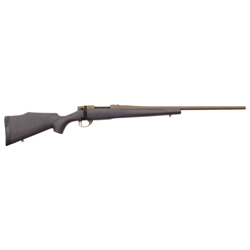 Weatherby VWB256RR4T Vanguard Weatherguard Bronze 2506 Rem 51 24 BarrelRec. wBurnt Bronze Cerakote Finish Bronze Webbed Black Fi