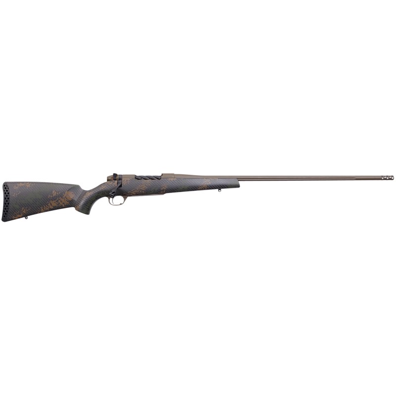 Weatherby MBC20N65CMR4B Mark V Backcountry 2.0 6.5 Creedmoor 41 22 Barrel Patriot Brown Cerakote Metal Finish Brown Sponge Patte