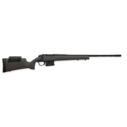 Weatherby 3WRXP306SR6B 307 Range XP 3006 Springfield 51 24 Fluted Black BarrelRec OD Green Synthetic Stock with Adj. Cheek Rest 