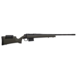 Weatherby 3WRXP280AR6B 307 Range XP 280 Ackley Improved 51 24 Fluted Black BarrelRec OD Green Synthetic Stock with Adj. Cheek Re