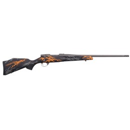 Weatherby VYH65CMR2B Vanguard Compact Hunter 6.5 Creedmoor 41 20 Tungsten Gray BarrelRec Black wGray  Orange Sponge Accents Mont