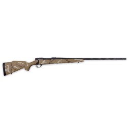 Weatherby VHH653WR8B Vanguard Outfitter 6.5300 Wthby Mag 31 26 ThreadedSpiral Fluted Graphite Black BarrelRec Tan with Brown  Wh