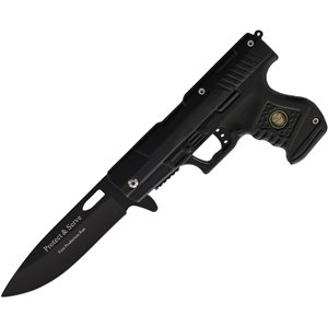 Gun Linerlock Police