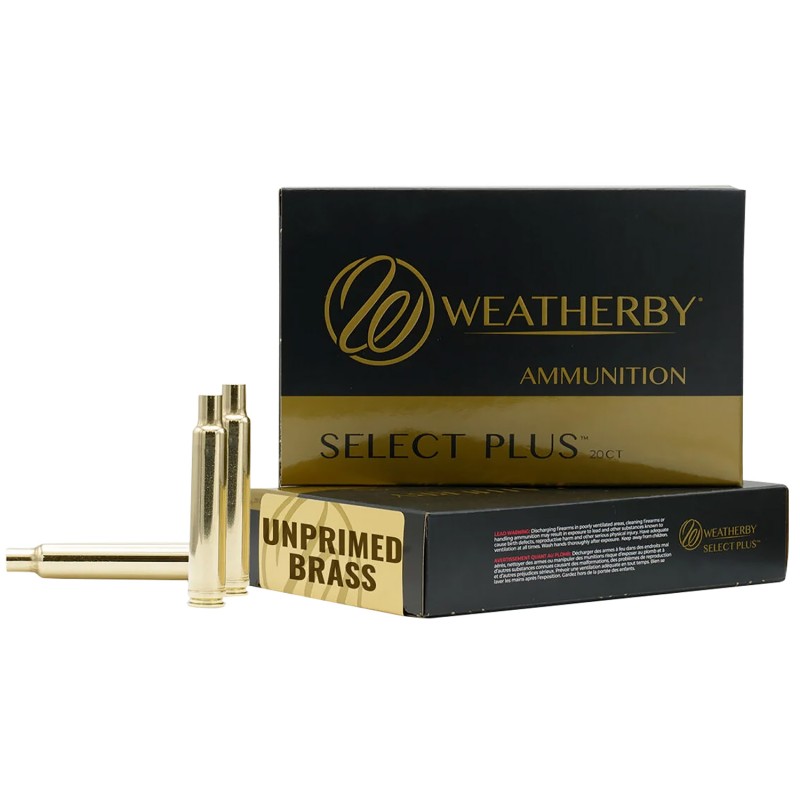 Weatherby BRASS240 Unprimed Cases  240 Wthby Mag Rifle Brass 20 Per Box